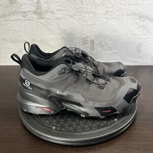 SALOMON Speedcross GTX Womens Size 8.5 Black Gore-Tex Trail Running Shoes